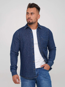 Рубашка Trend Collection модель TC6566BlueRBSHKMN Фото