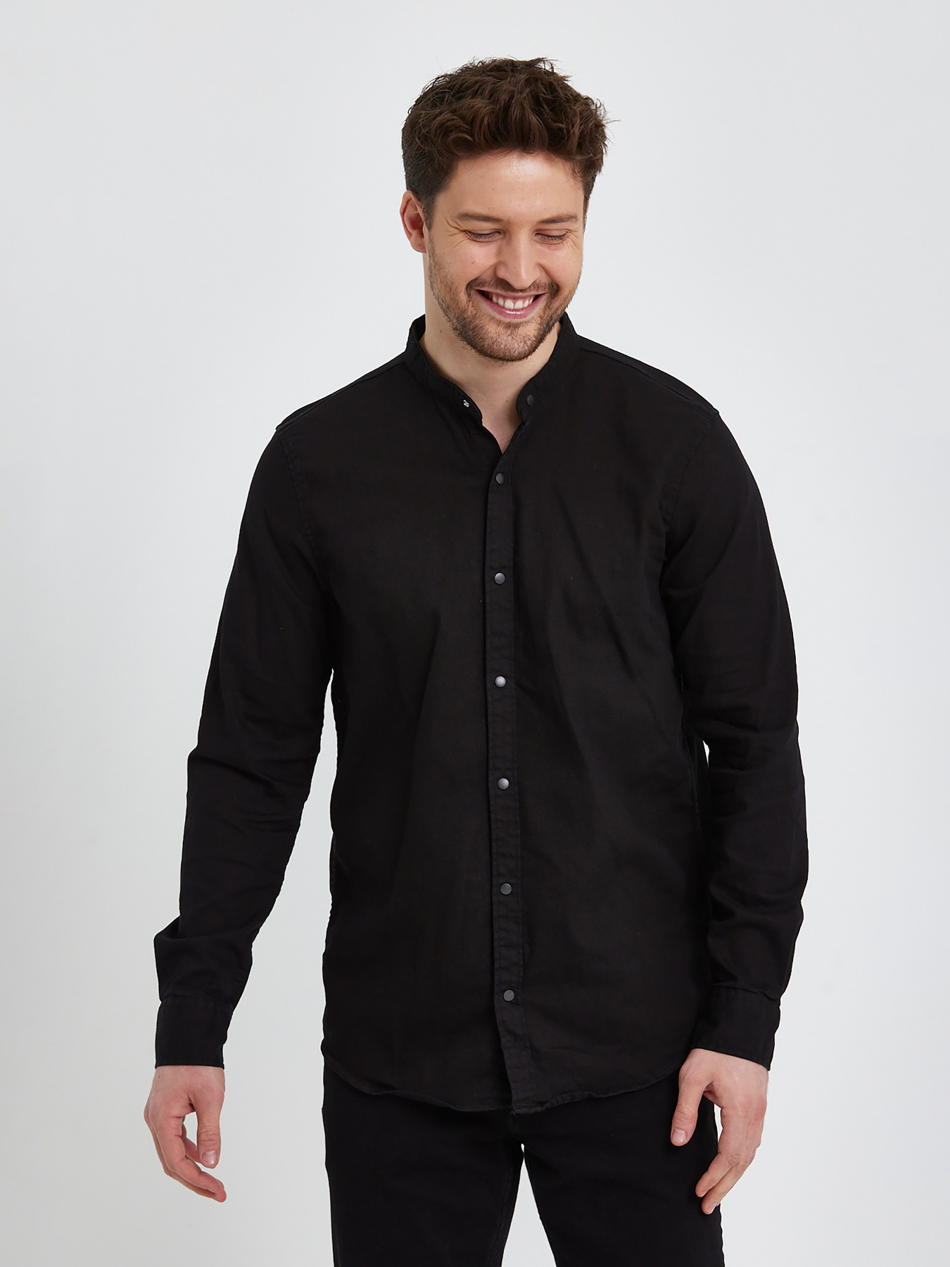 Рубашка Trend Collection модель TC5975BlackRBSHKMN Фото