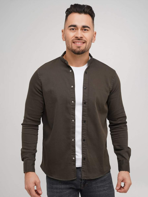 Рубашка Trend Collection модель TC5974KhakiRBSHKMN Фото