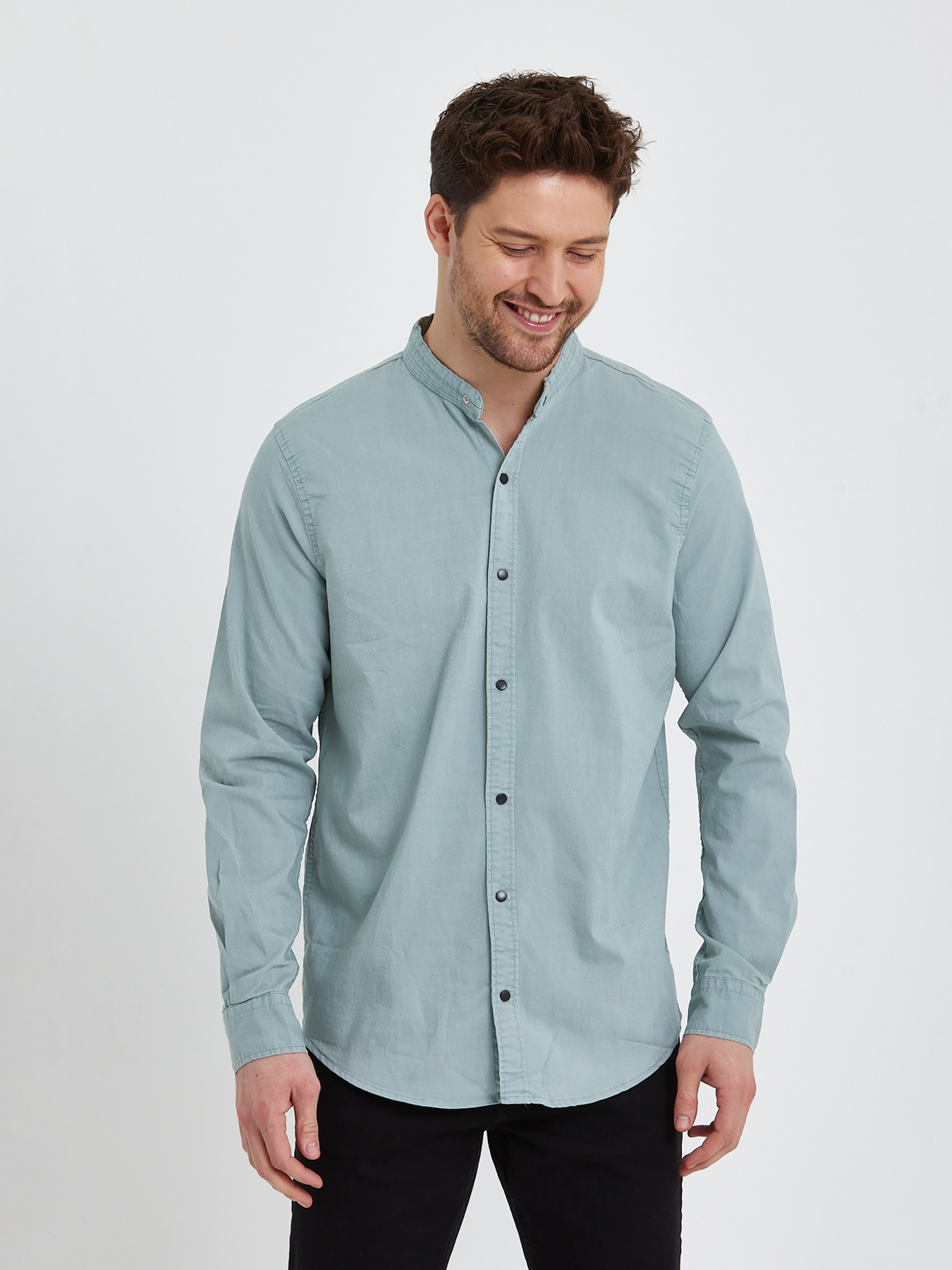 Рубашка повседневная Trend Collection модель TC5973MintRBSHKMN Рубашка повседневная Trend Collection модель TC5973MintRBSHKMN Фото