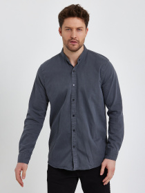 Рубашка Trend Collection модель TC5970GreyRBSHKMN Фото