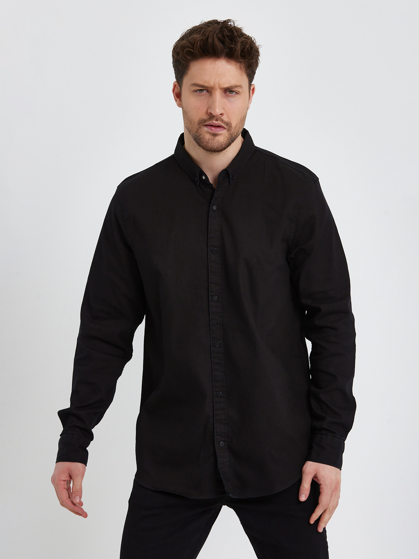 Рубашка Trend Collection модель TC5969BlackRBSHKMN Фото