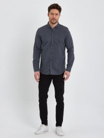 Рубашка Trend Collection модель TC5964GreyRBSHKMN Фото