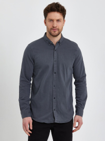 Рубашка Trend Collection модель TC5964GreyRBSHKMN Фото