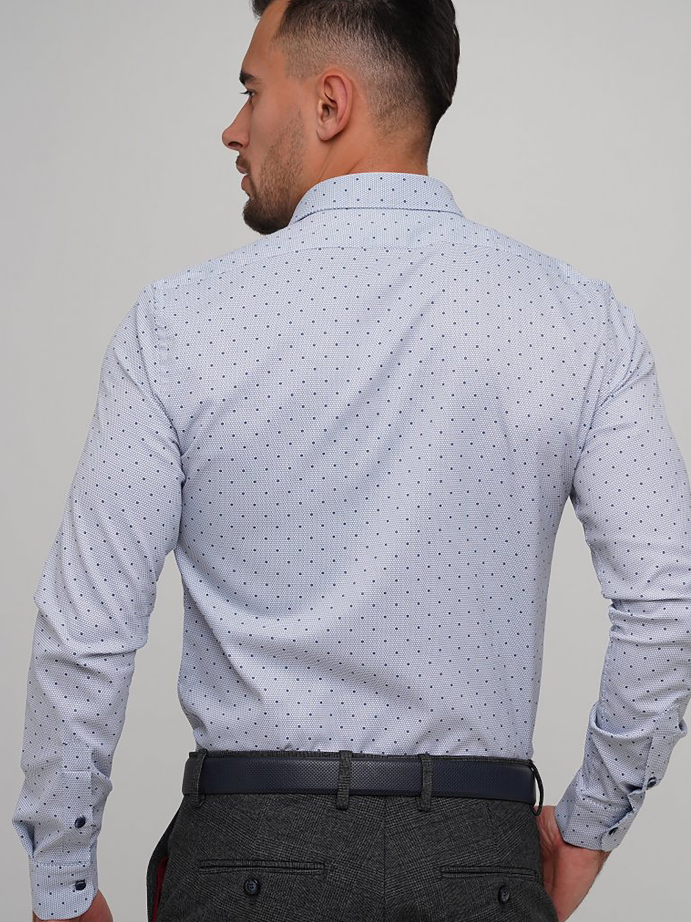 Сорочка Trend Collection модель TC5849GreyRBSHKMN Фото