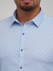 Сорочка Trend Collection модель TC5848LightBlueRBSHKMN Фото