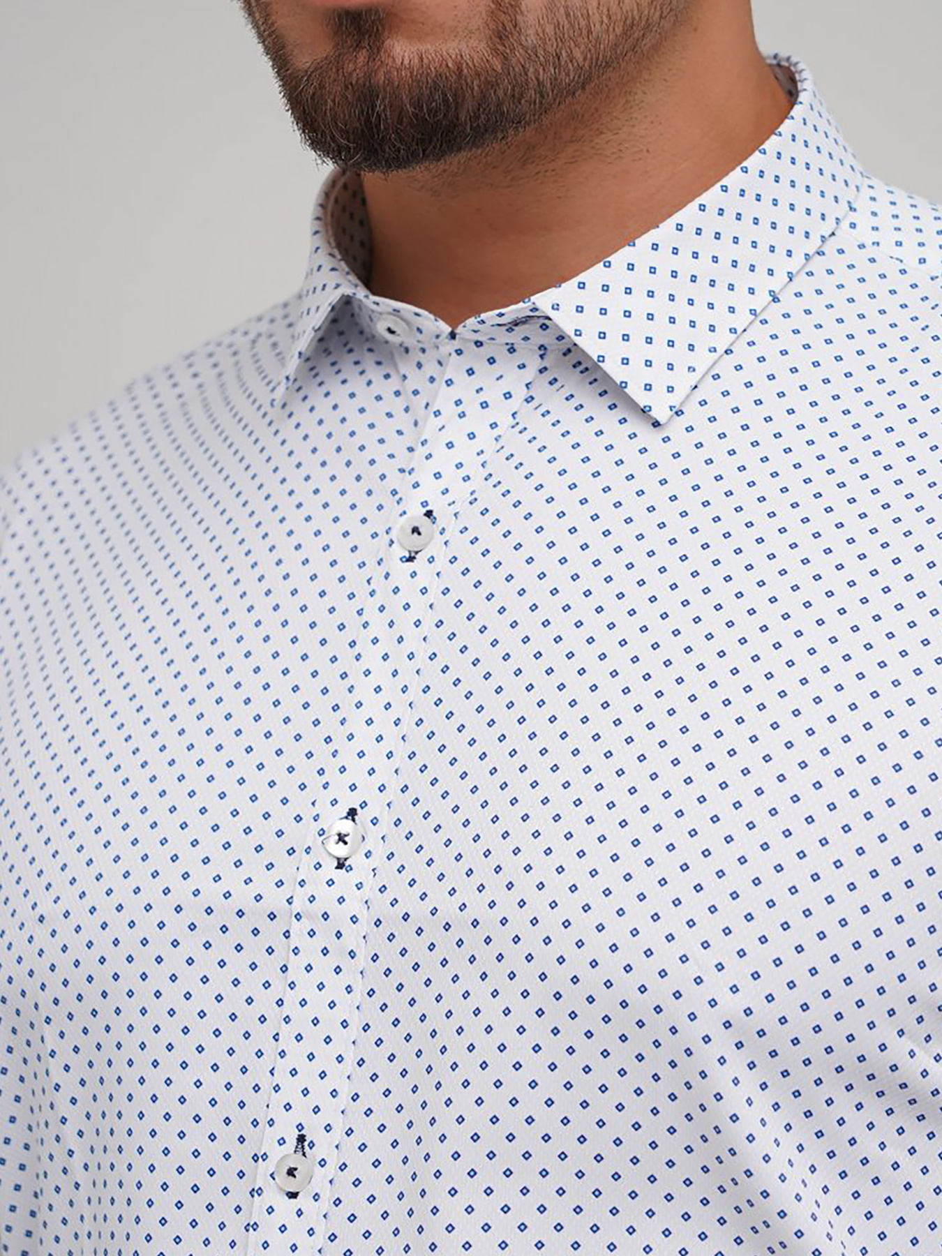 Сорочка Trend Collection модель TC5842WhiteRBSHKMN Фото