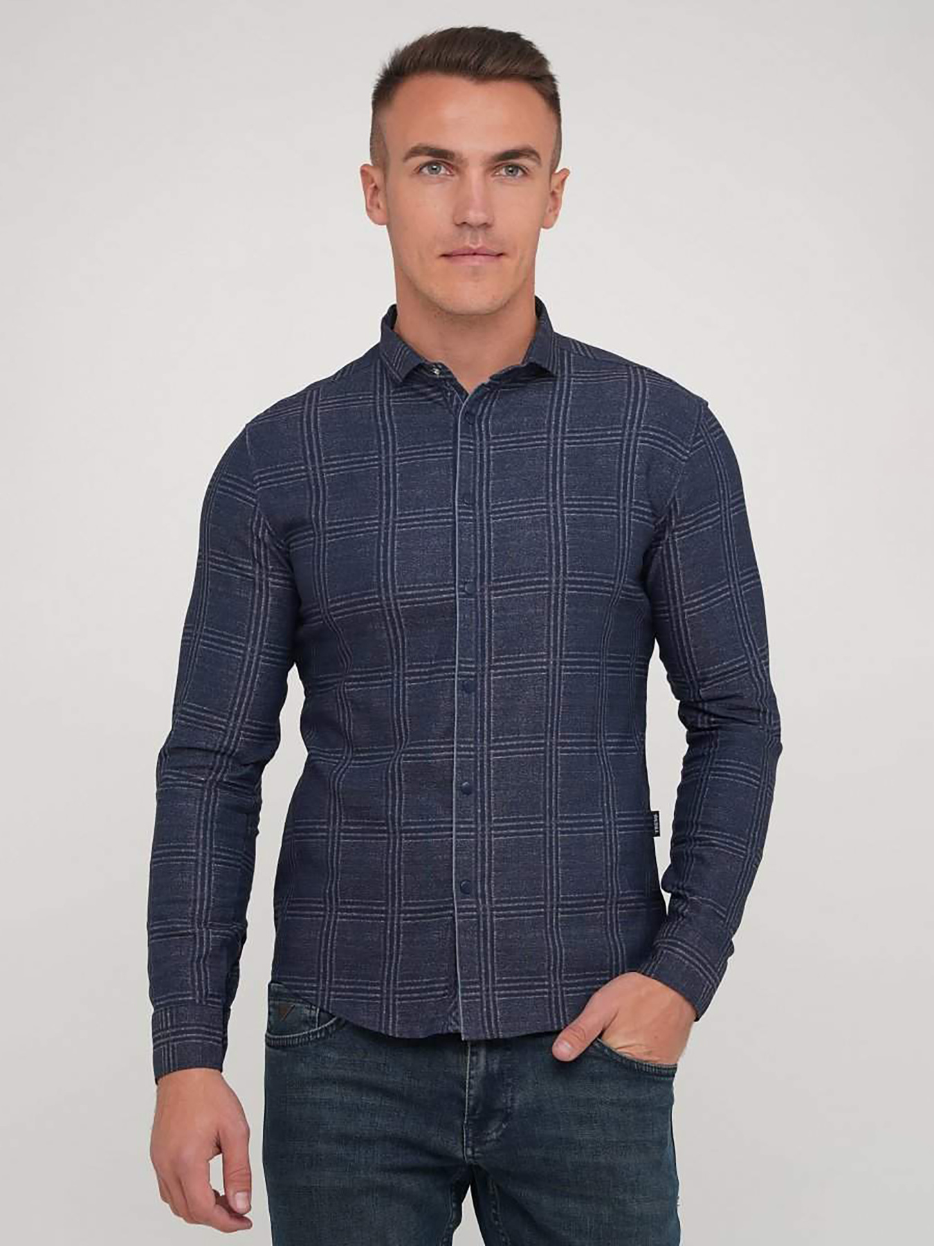 Сорочка Trend Collection модель TC5241BlueRBSHKMN Фото