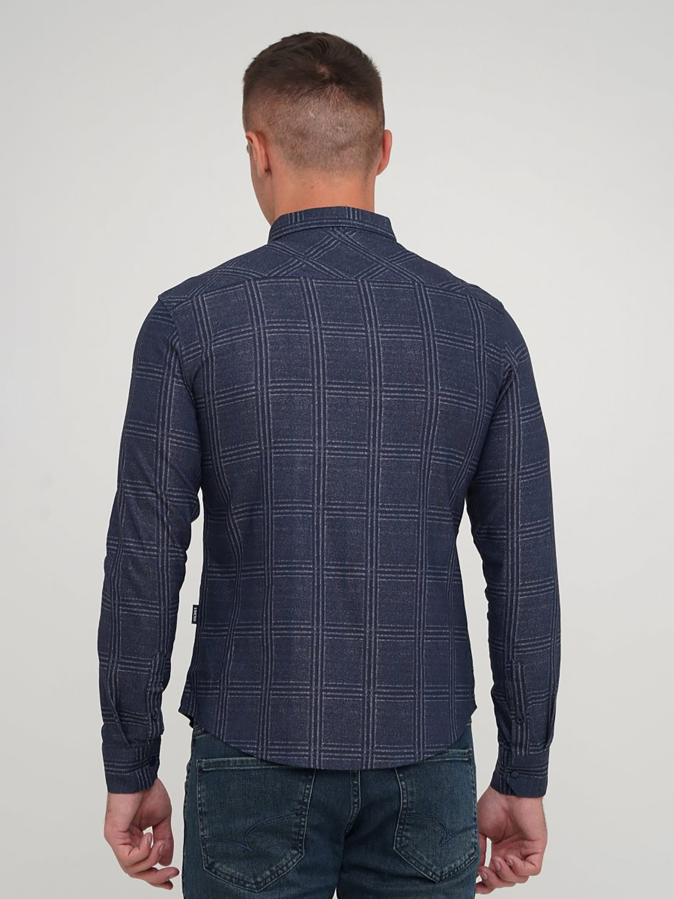 Сорочка повсякденна Trend Collection модель TC5241BlueRBSHKMN Фото