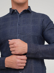 Сорочка повсякденна Trend Collection модель TC5241BlueRBSHKMN Фото