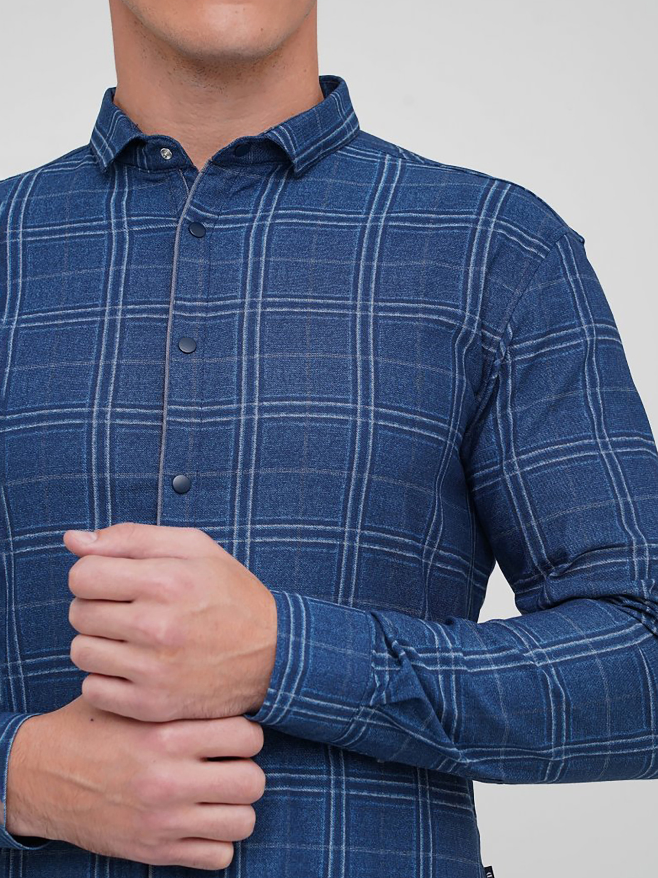 Сорочка Trend Collection модель TC5240DenimRBSHKMN Фото