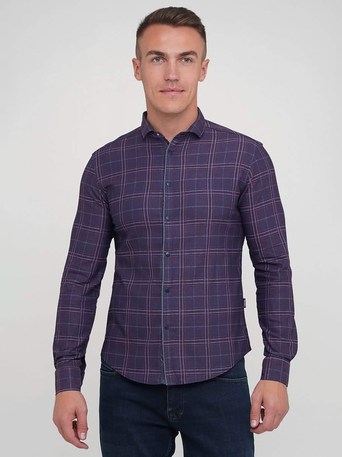 Сорочка повсякденна Trend Collection модель TC5239BordoRBSHKMN Фото