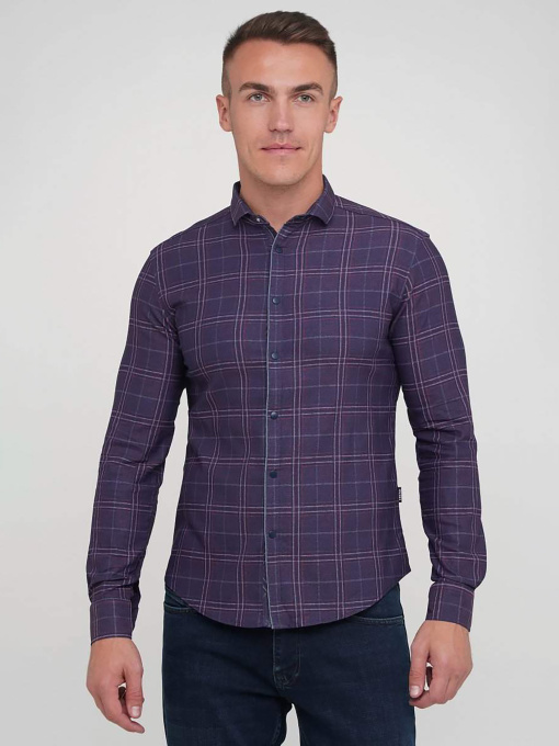 Рубашка повседневная Trend Collection модель TC5239BordoRBSHKMN Фото