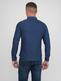 Сорочка Trend Collection модель TC5237BlueRBSHKMN Фото