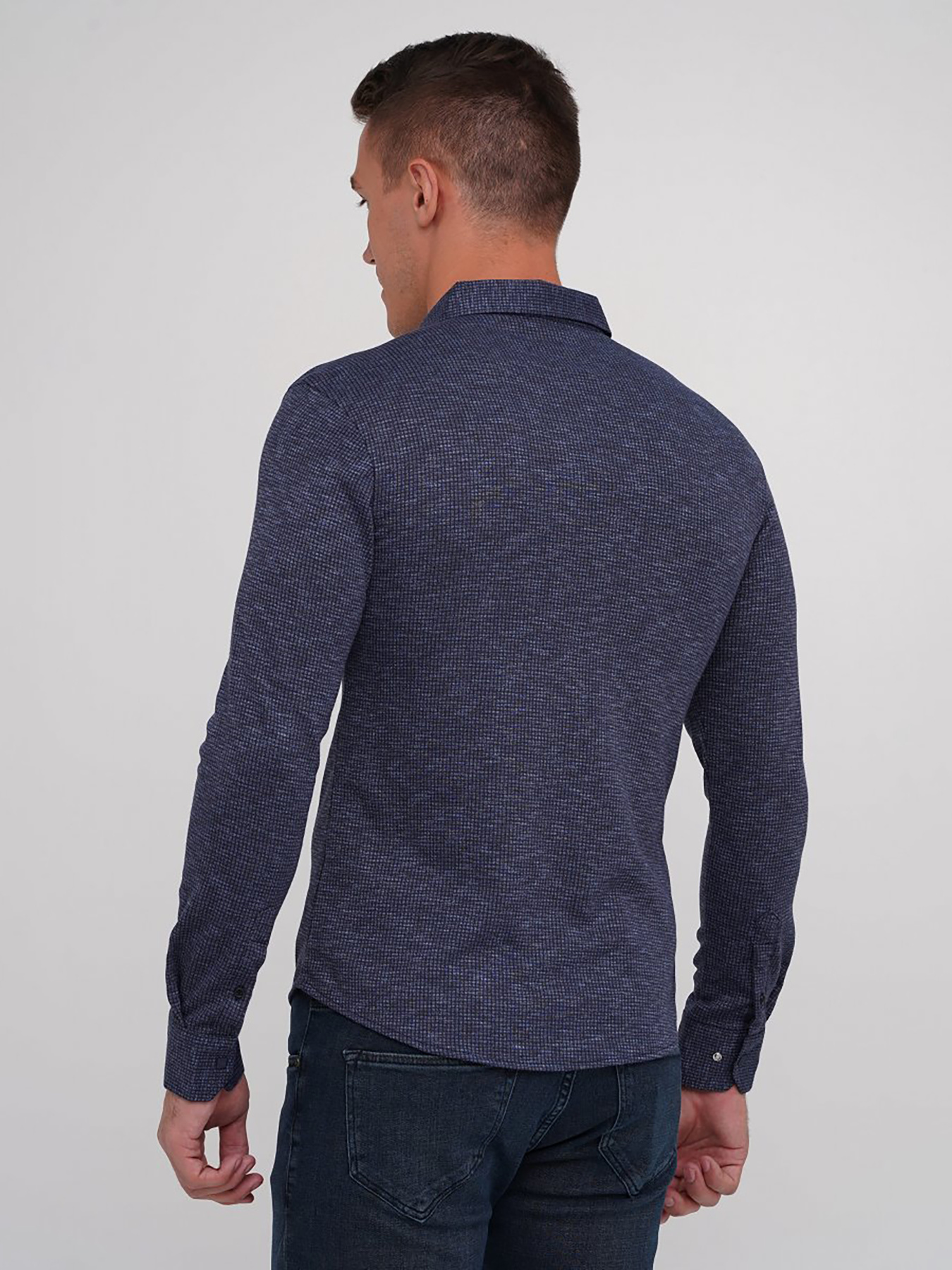 Сорочка Trend Collection модель TC5187BlueRBSHKMN Фото