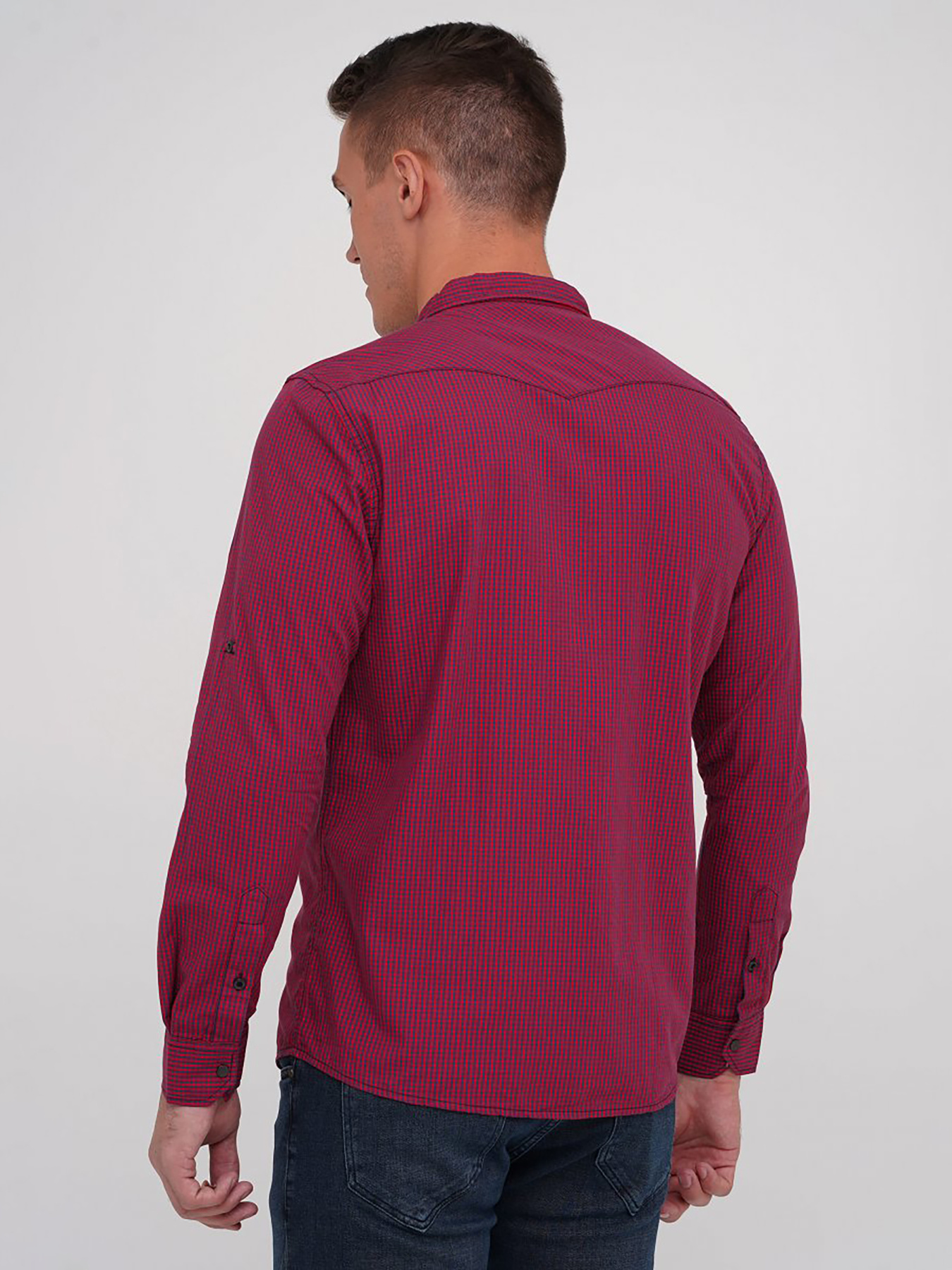 Сорочка повсякденна Trend Collection модель TC5103RedRBSHKMN Фото