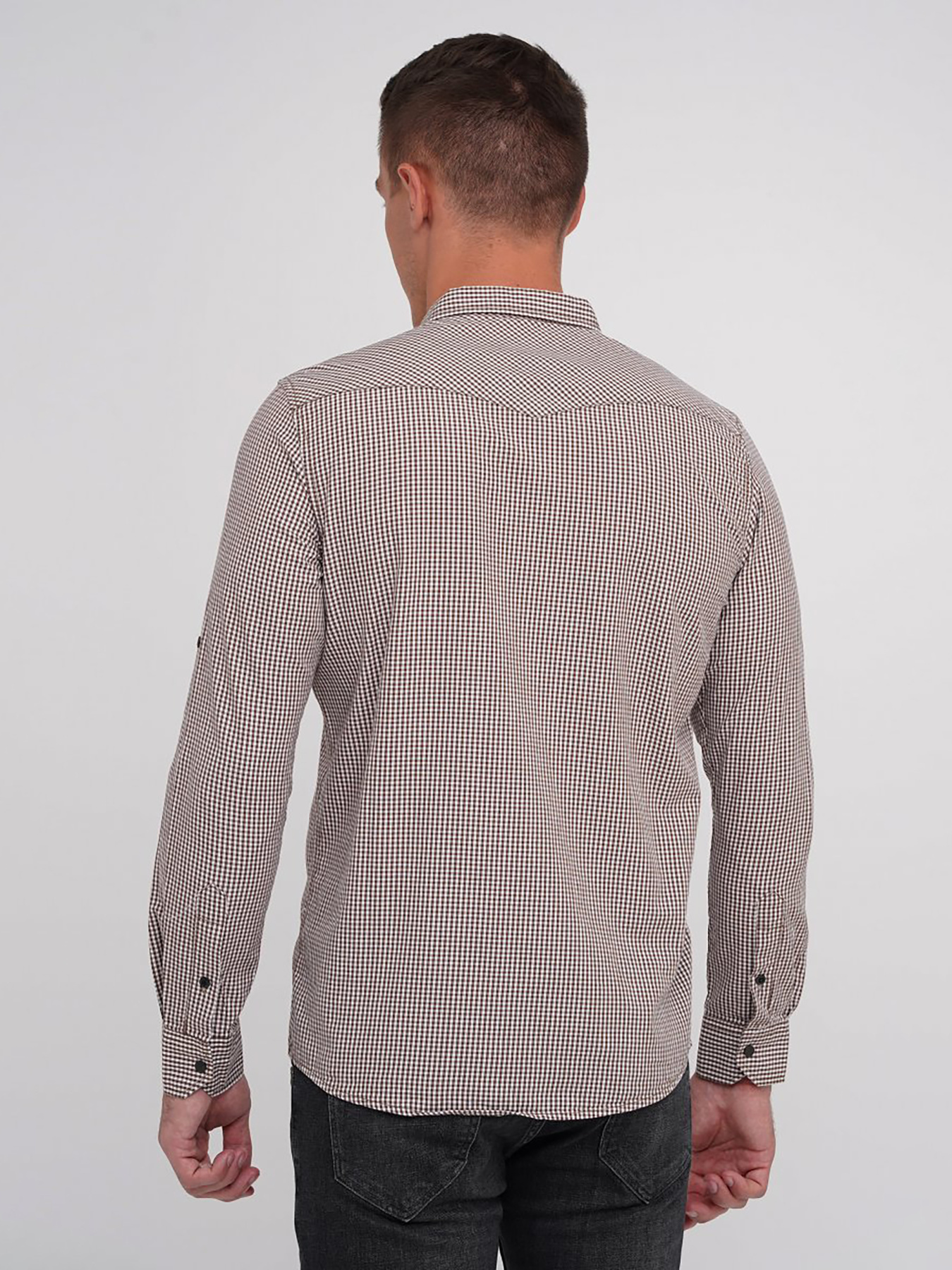 Рубашки Trend Collection модель TC5100BrownRBSHKMN Фото