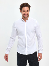 Сорочка Trend Collection модель TC5072WhiteRBSHKMN Фото