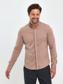 Сорочка повсякденна Trend Collection модель TC5071BeigeRBSHKMN Сорочка повсякденна Trend Collection модель TC5071BeigeRBSHKMN Фото