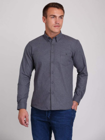 Рубашка Trend Collection модель TC3038GreyRBSHKMN Фото