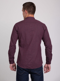 Сорочка повсякденна Trend Collection модель TC3034BordoRBSHKMN Фото