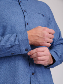 Сорочка Trend Collection модель TC3033BlueRBSHKMN Фото