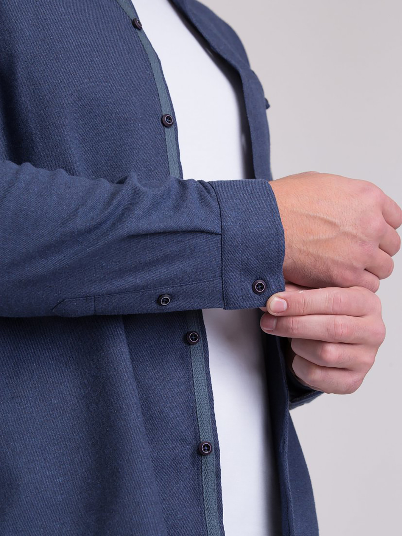 Сорочка Trend Collection модель TC3032BlueRBSHKMN Фото