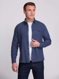 Рубашка повседневная Trend Collection модель TC3032BlueRBSHKMN Фото