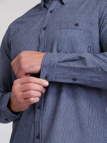 Сорочка Trend Collection модель TC2885BlueRBSHKMN Фото