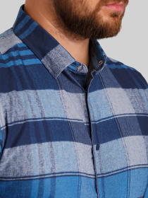 Сорочка Trend Collection модель TC2812BlueRBSHKMN Фото