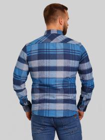 Рубашка повседневная Trend Collection модель TC2812BlueRBSHKMN Фото