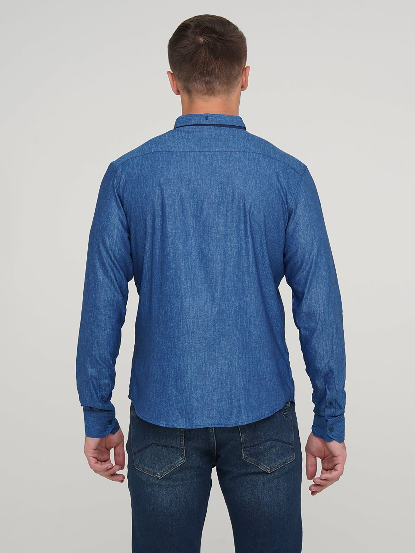 Сорочка повсякденна Trend Collection модель TC2782BlueRBSHKMN Сорочка повсякденна Trend Collection модель TC2782BlueRBSHKMN Фото