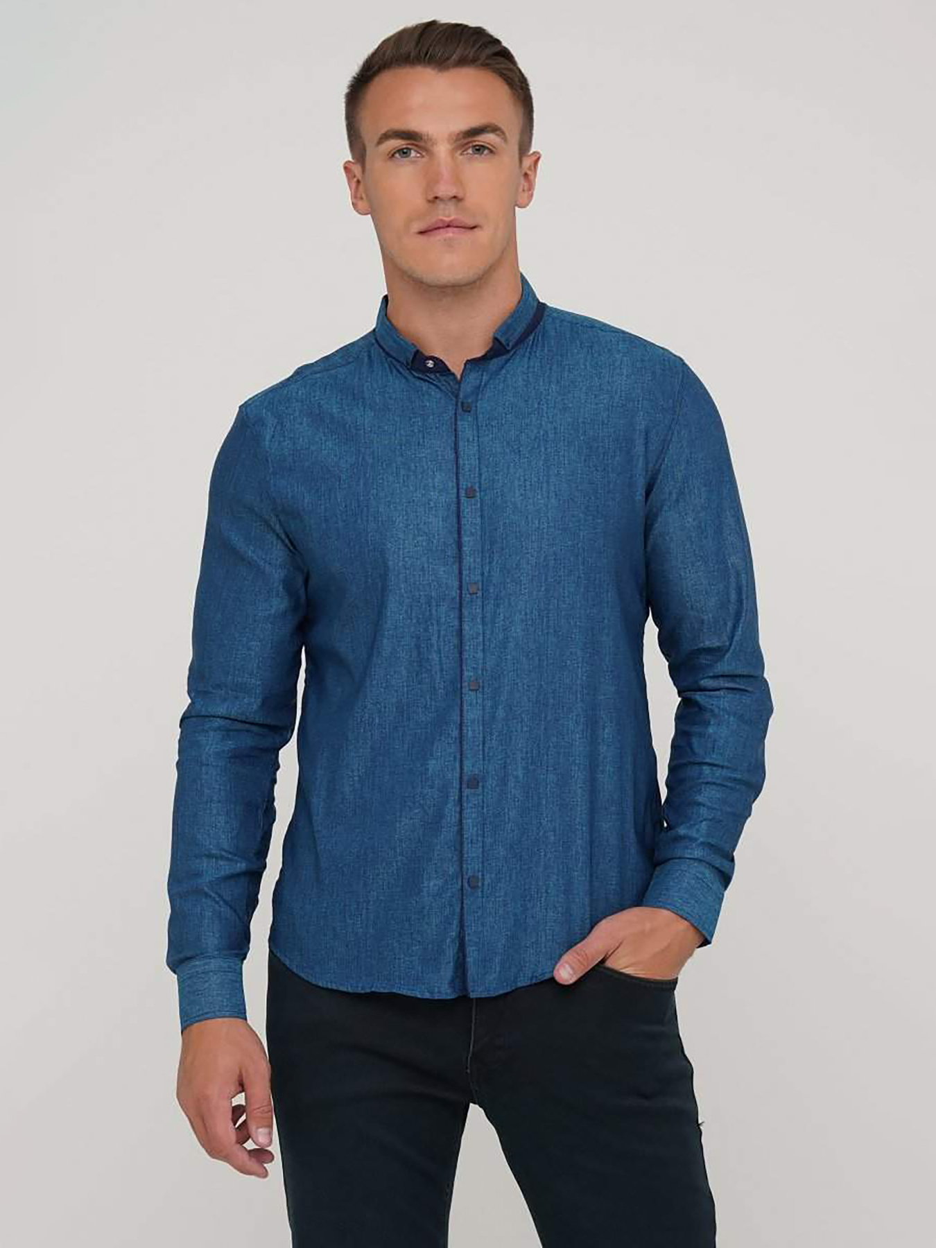 Сорочка Trend Collection модель TC2781EmeraldRBSHKMN Фото