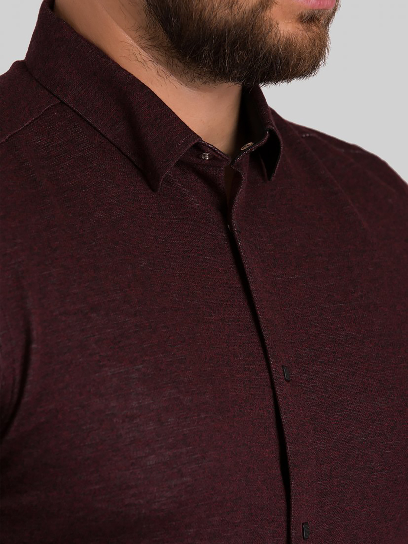 Сорочка Trend Collection модель TC2717BordoRBSHKMN Фото