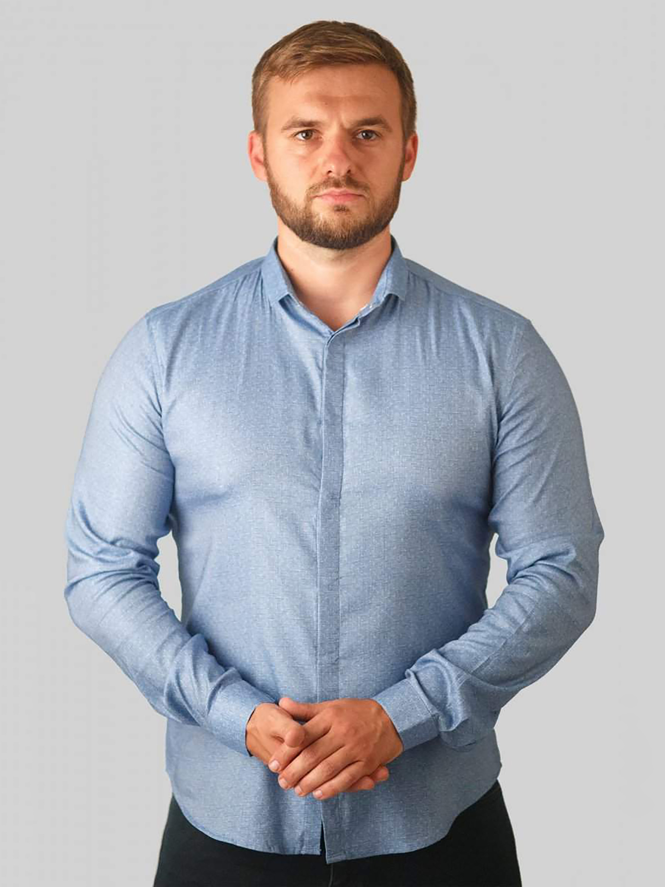 Сорочка повсякденна Trend Collection модель TC2716LightBlueRBSHKMN Сорочка повсякденна Trend Collection модель TC2716LightBlueRBSHKMN Фото