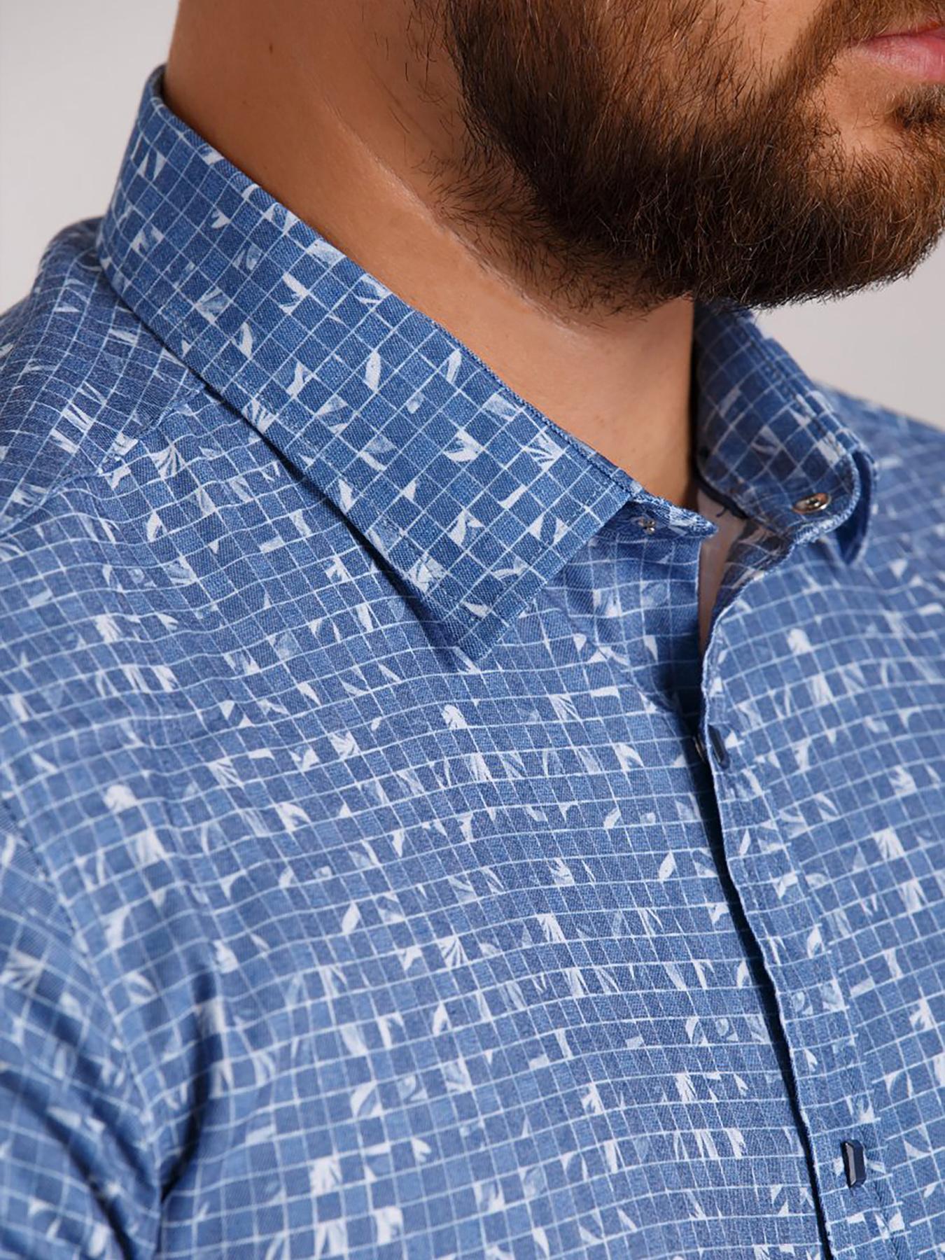 Сорочка Trend Collection модель TC2711LightBlueRBSHKMN Фото