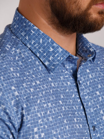 Сорочка Trend Collection модель TC2711LightBlueRBSHKMN Фото