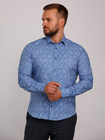 Сорочка повсякденна Trend Collection модель TC2711LightBlueRBSHKMN Фото