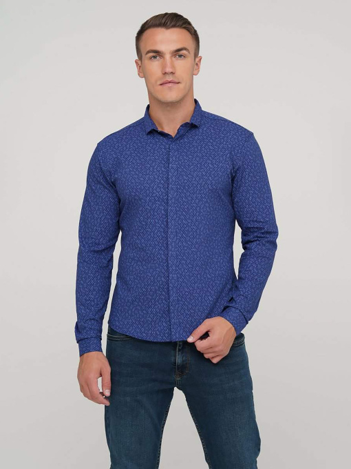 Рубашка Trend Collection модель TC2708DarkBlueRBSHKMN Фото