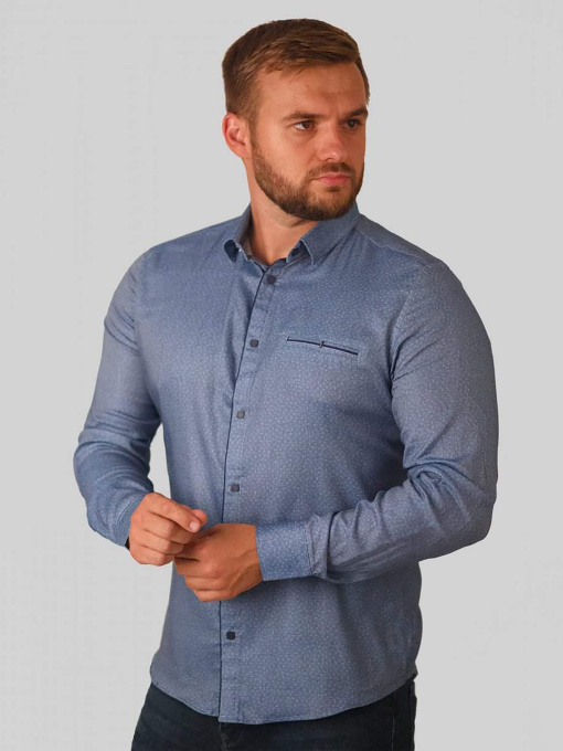 Рубашка Trend Collection модель TC2695BlueRBSHKMN Фото