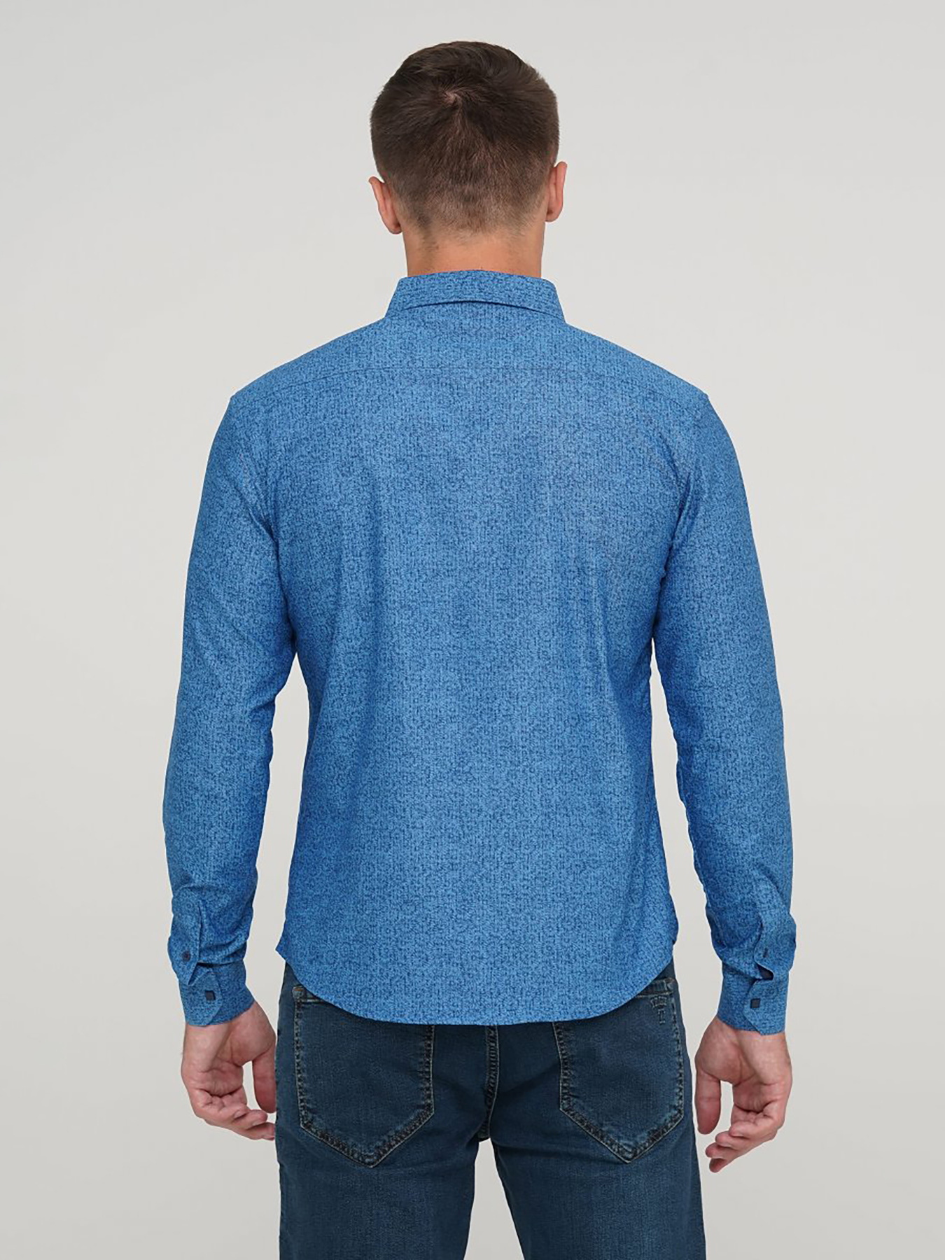 Сорочка Trend Collection модель TC2694BlueRBSHKMN Фото