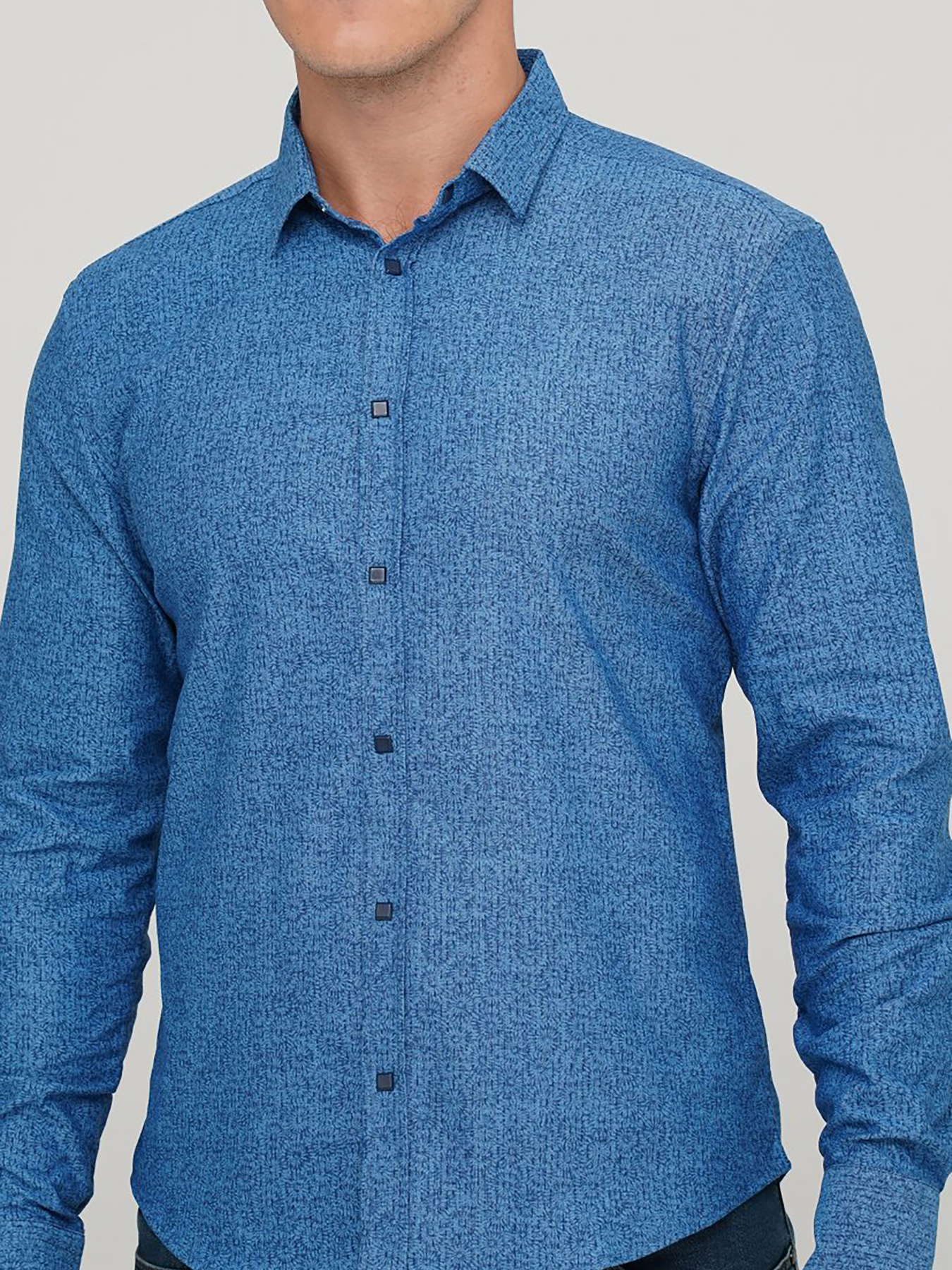 Сорочка Trend Collection модель TC2694BlueRBSHKMN Фото