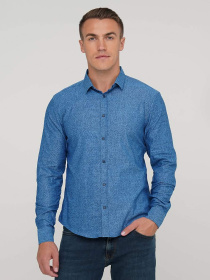 Сорочка Trend Collection модель TC2694BlueRBSHKMN Фото
