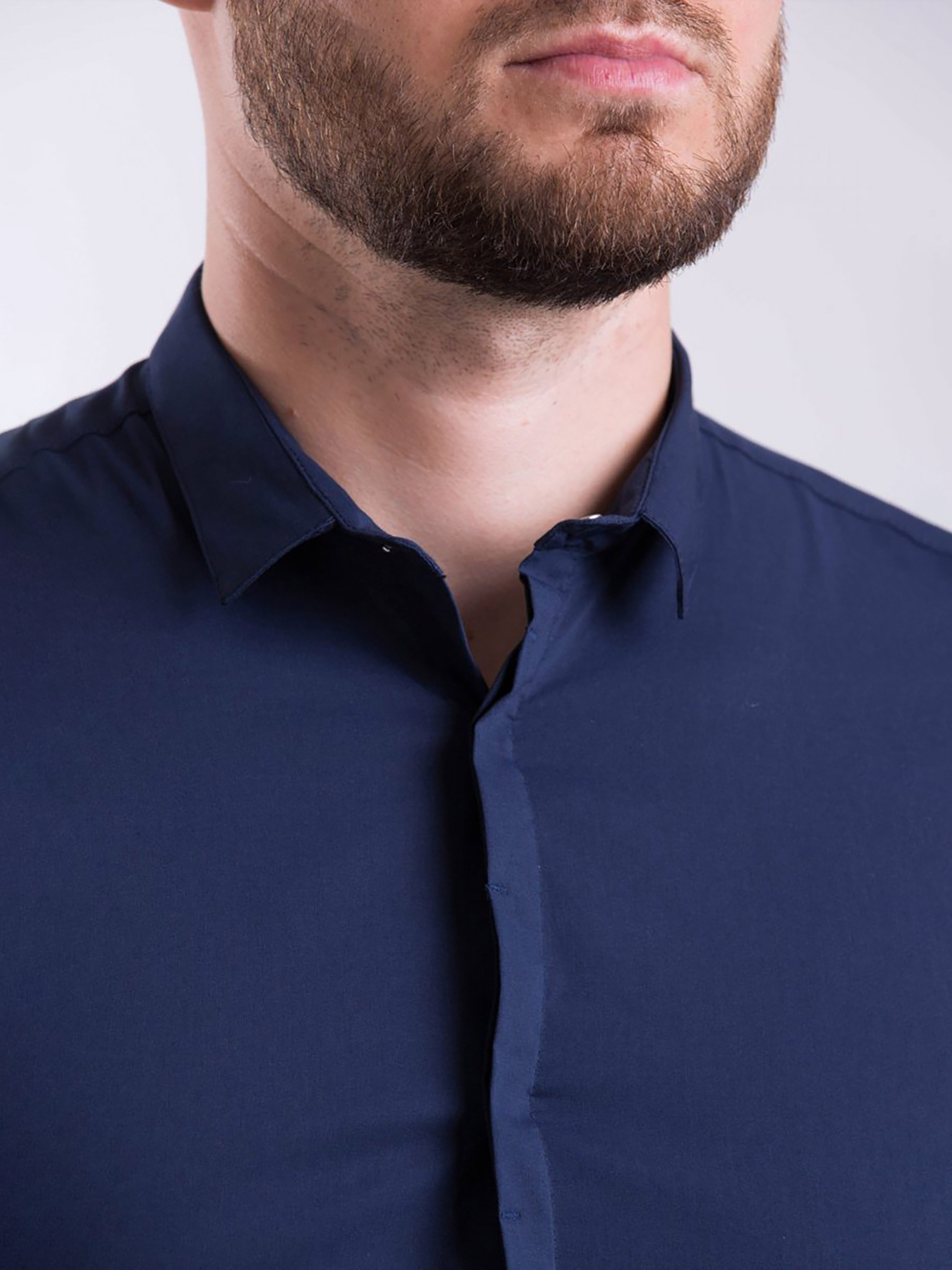 Сорочка Trend Collection модель TC2686BlueRBSHKMN Фото