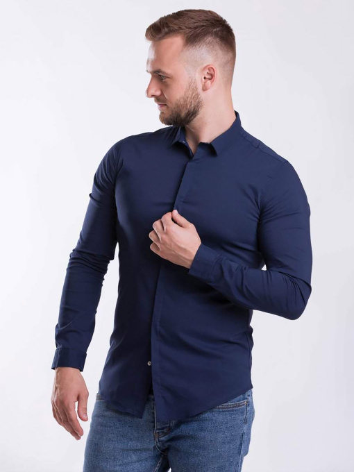 Рубашка Trend Collection модель TC2686BlueRBSHKMN Фото