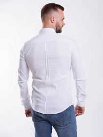 Сорочка повсякденна Trend Collection модель TC2685WhiteRBSHKMN Фото