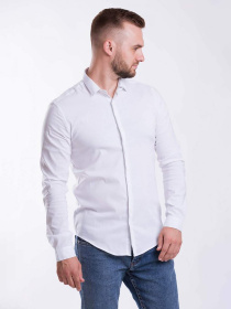 Сорочка повсякденна Trend Collection модель TC2685WhiteRBSHKMN Фото