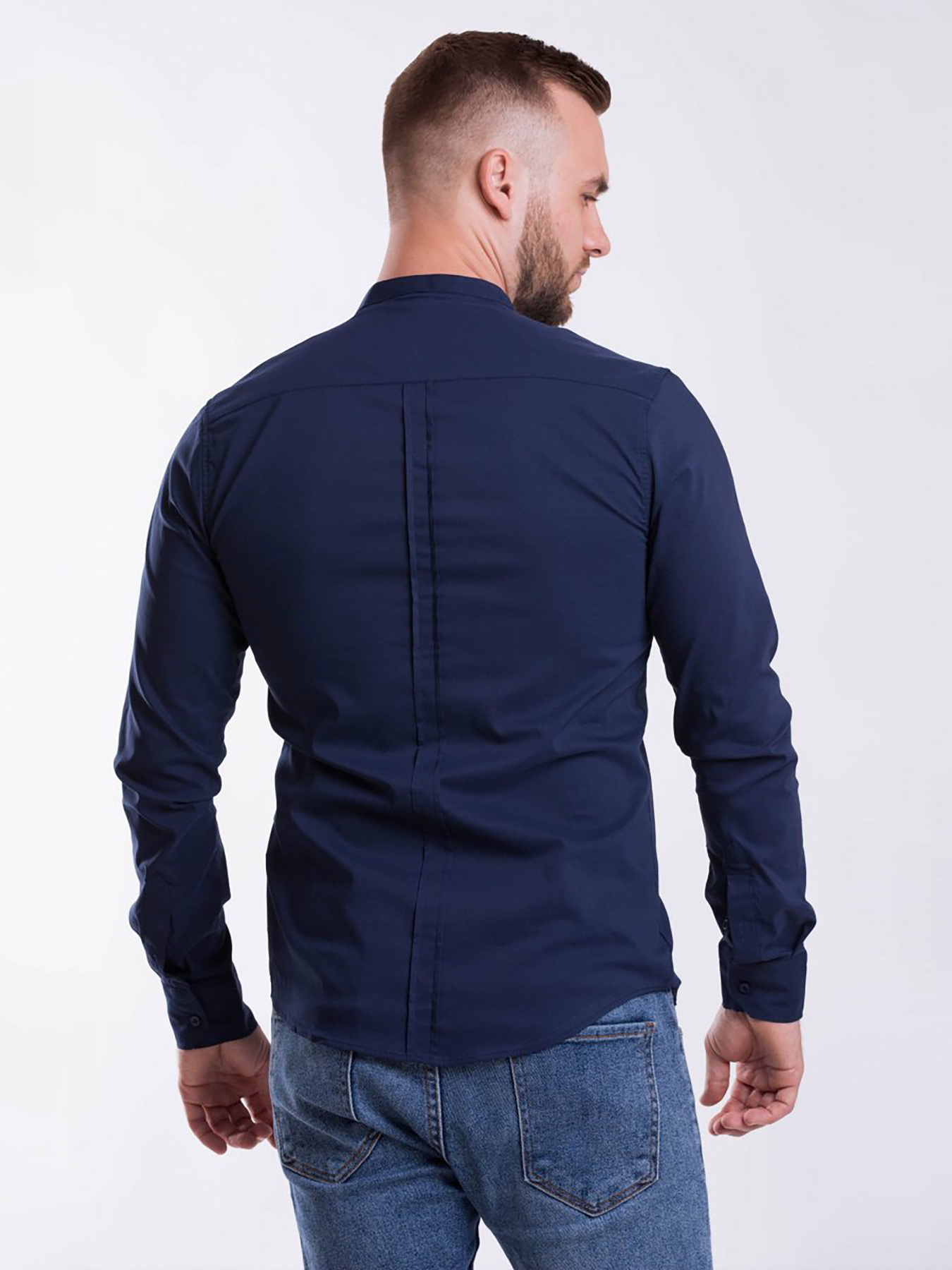 Сорочка повсякденна Trend Collection модель TC2660DarkBlueRBSHKMN Фото