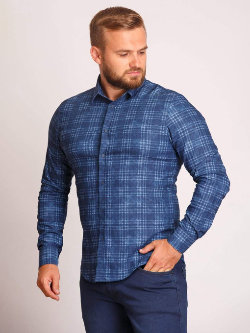 Рубашка Trend Collection модель TC2645BlueRBSHKMN Фото