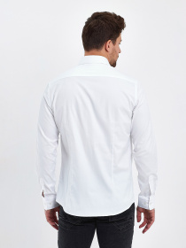 Сорочка повсякденна Trend Collection модель TC2628WhiteRBSHKMN Фото